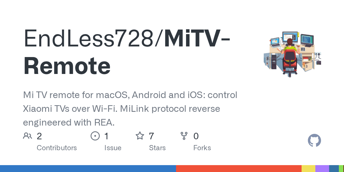 Image from Mi TV Remote: Xiaomi MiLink protocol reverse engineered with REA