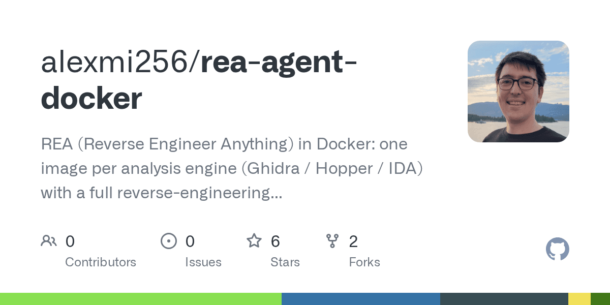 Image from rea-agent-docker